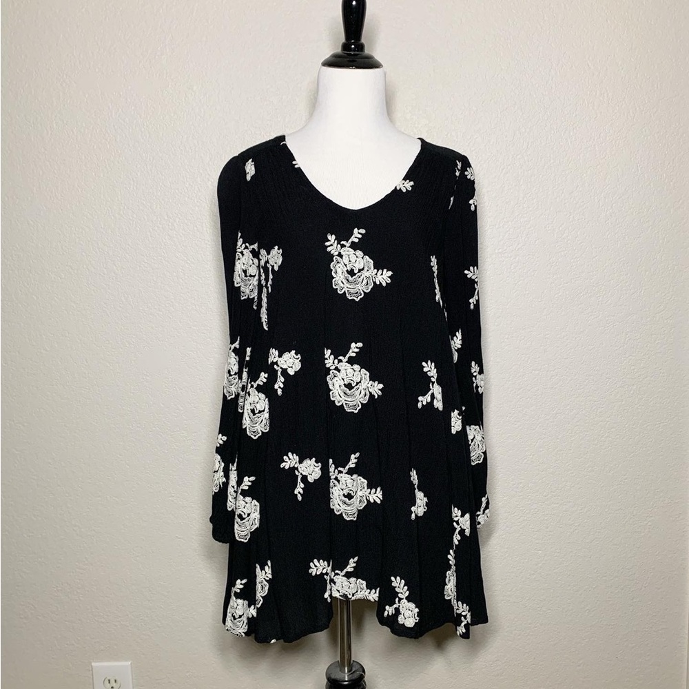 FREE PEOPLE Embroidered Dress